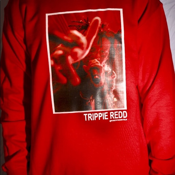 Red Trippie Redd Crewneck - Picture 2 of 2